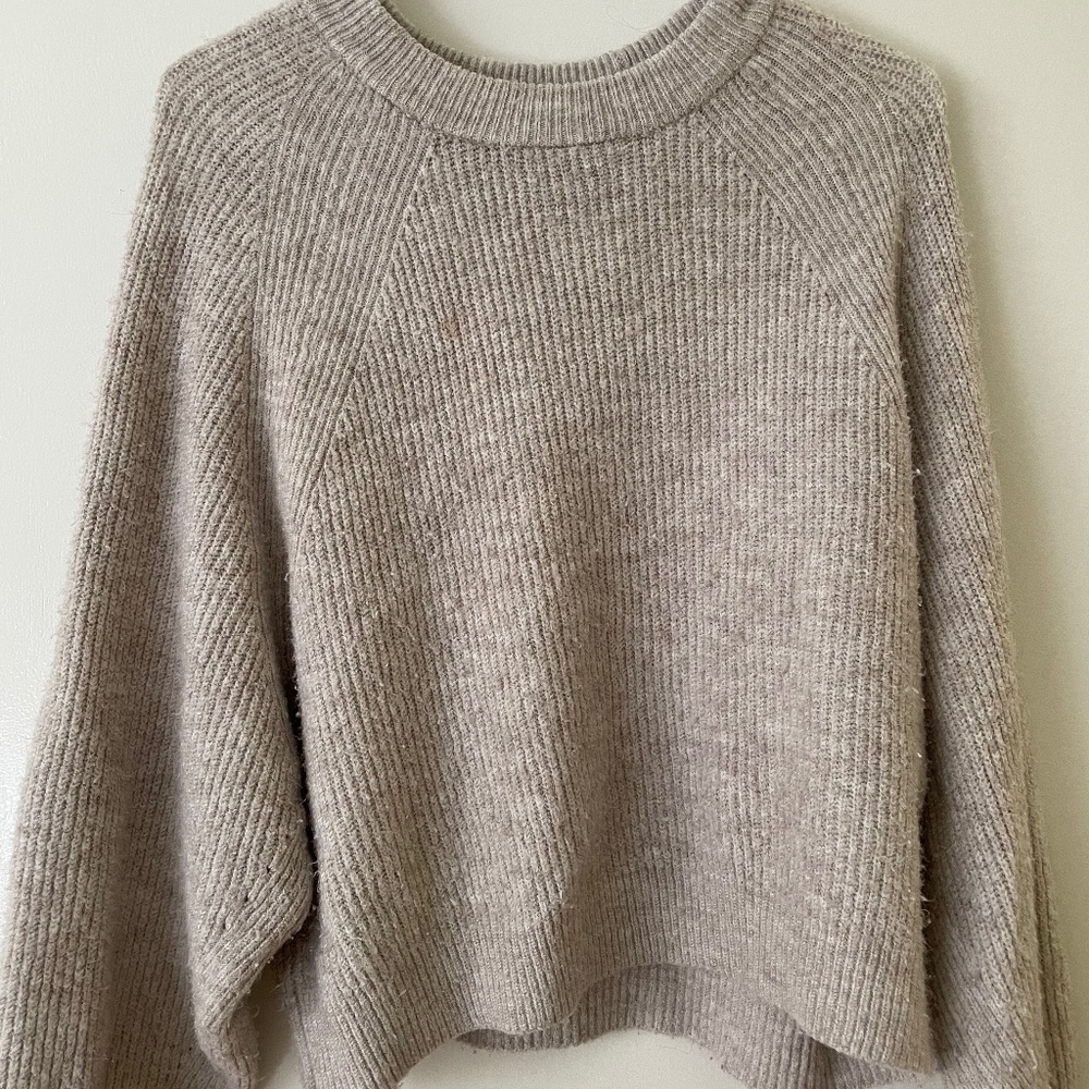 ASOS oversized beige sweater